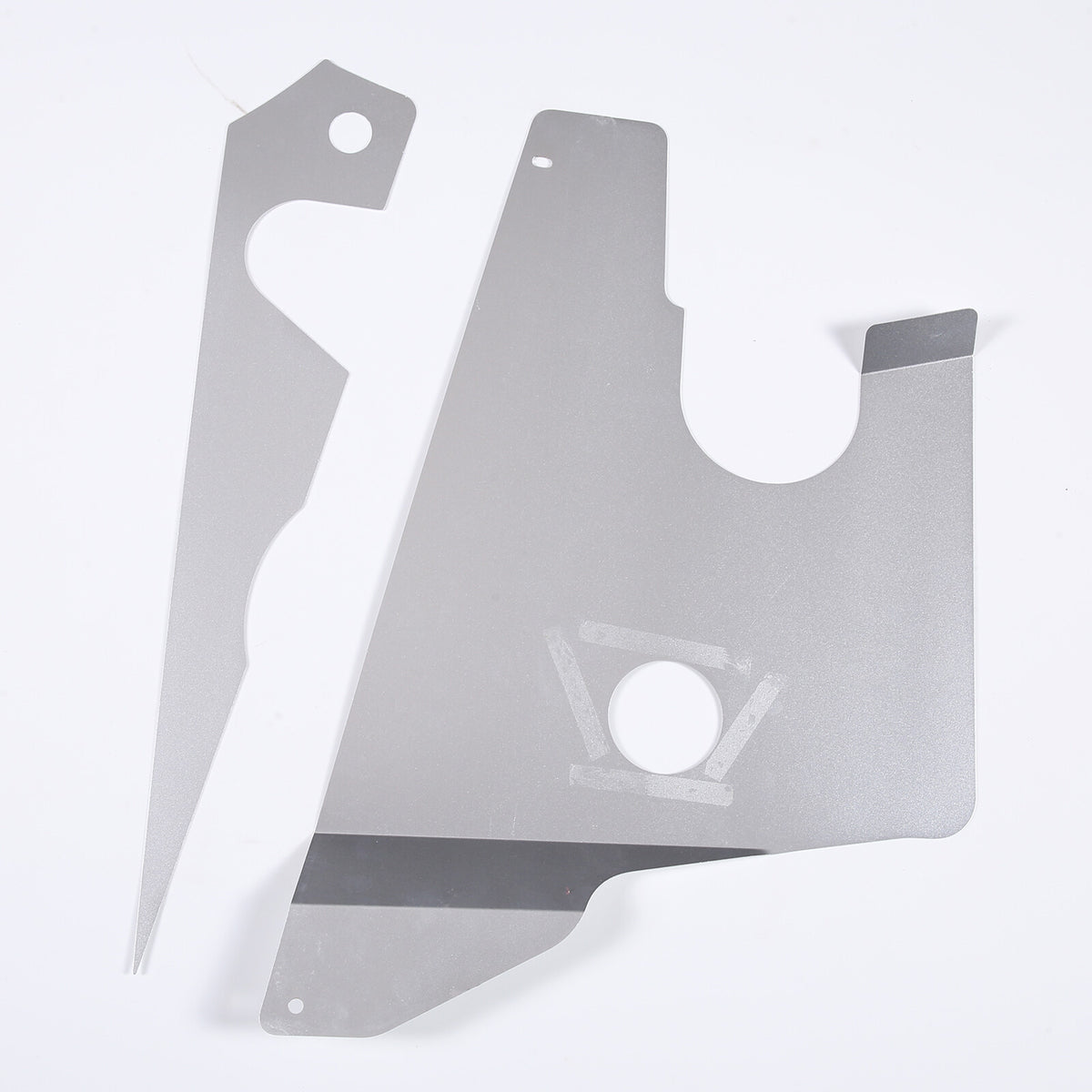 Silver Alloy Car Engine Side Panel Cover Accessories Kit For Corvette C7 2014-19 10
