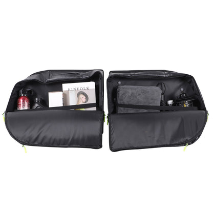 Carbon Pattern Tailgate Window Storage Bag For Land Rover Defender L663 2020+ 12
