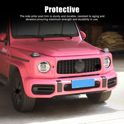 Real Carbon Fiber Front Fog Light Trim For Benz G-Class W463A W464 G63 AMG US 15