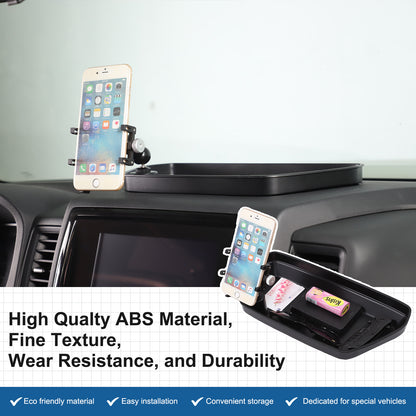 Off-road Dashboard Storage Tray Box Phone Holder For Nissan Frontier D41 2022-24 16