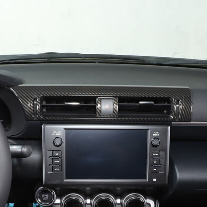 ABS Carbon Fiber Interior Center Console Trim Set Fits For GR86/BRZ 2022-2025 US - Variants 1-5 53