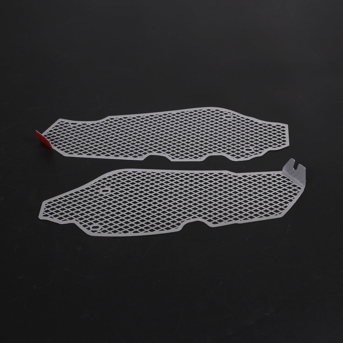 Silver Steel Intake Mesh Grille Insert Guard For Corvette C8 2020-2026 11
