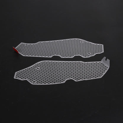 Silver Steel Intake Mesh Grille Insert Guard For Corvette C8 2020-2026 11