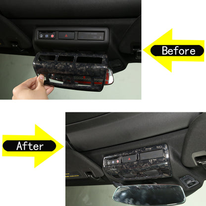Forged Real Carbon Fiber Full Interior Set Cover Trim Kit For Corvette C8 20-25 - Variants 6-10 6