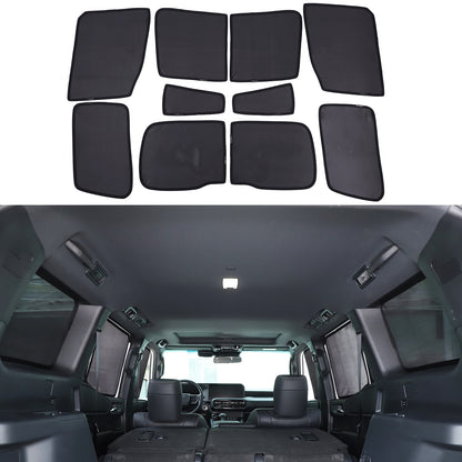 Window Screen Sun Shade Mesh Cover Windshield For Toyota Land Cruiser LC250 24+ 1