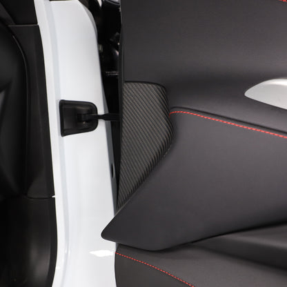 Matte Real Carbon Fiber Interior Exterior Trim Cover For Corvette C8 2020-25 10