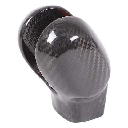 Real Carbon Fiber Gear Shift Knob Trim Cover For LR Discovery 3 4 L319 2004-2012 5