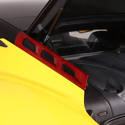Red Real Carbon Fiber Interior Exterior Conosle Trim Cover For Lotus EMIRA 21-25 210