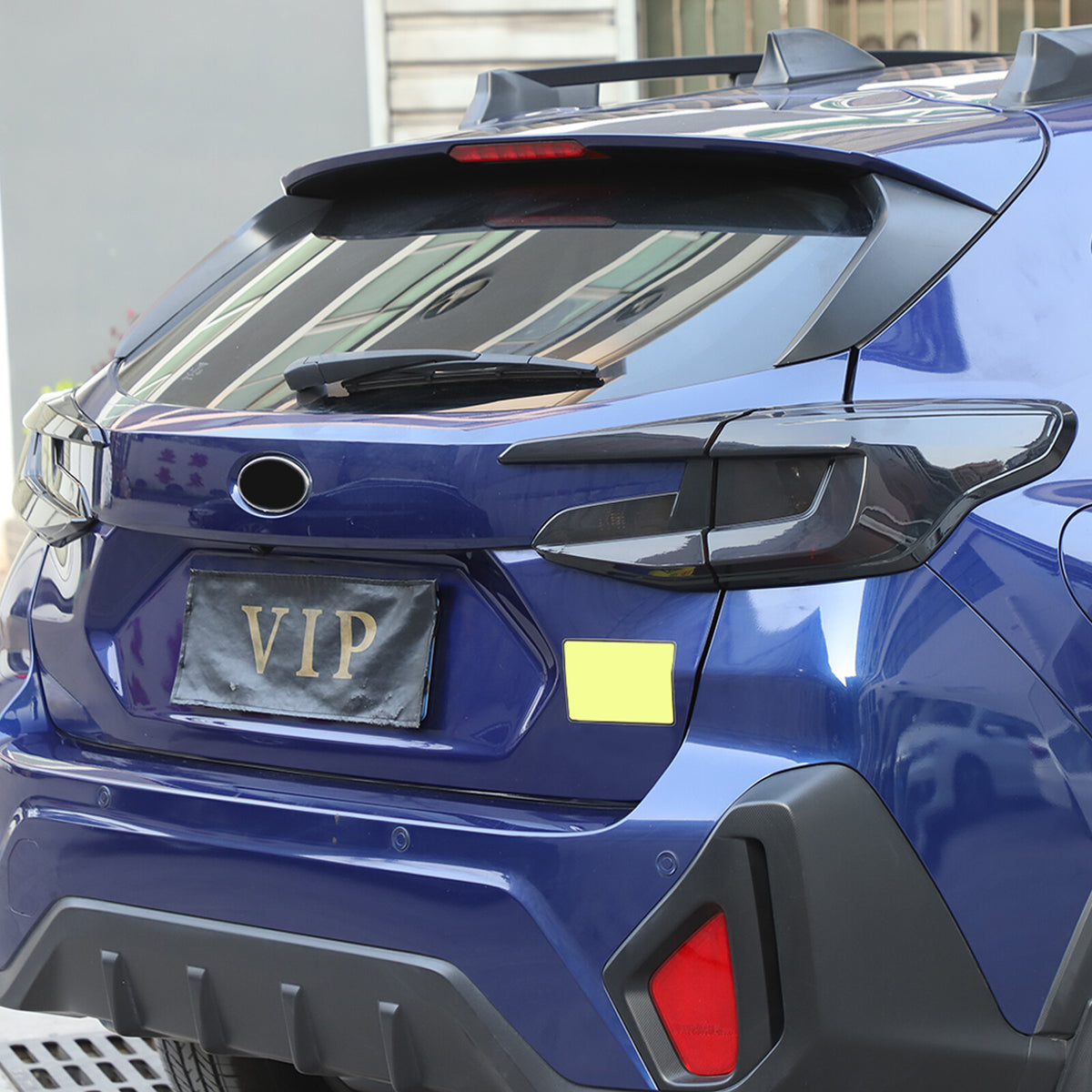 Smoked Black Rear Tail Light Guard Decor Cover Trim For Subaru Crosstrek 2024+ 20