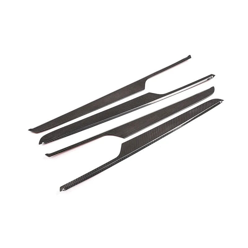 Real Carbon Fiber Interior Door Panel Trim Cover For Porsche Macan 95B 14-20 US 8