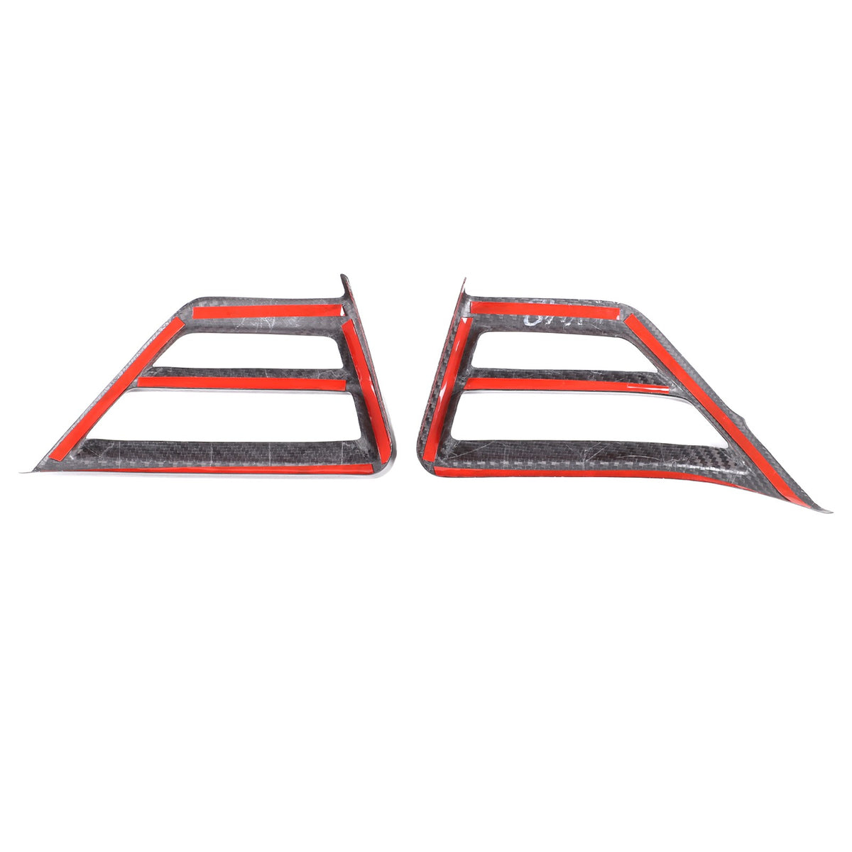 Real Carbon Fiber Side Air Vent Frame Trim For BMW 3 4 330i 430i G20 G21 2025+ 4