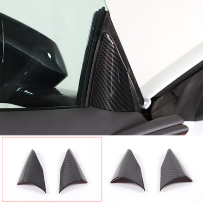 Carbon Fiber ABS Interior Full Decor Cover Trim Kit For Corvette C8 2020-2025 - Styles 31-35 22