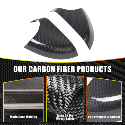 Real Carbon Fiber Rearview Side Mirror Base Cover Trim For Lotus EMIRA 21-25 US 7