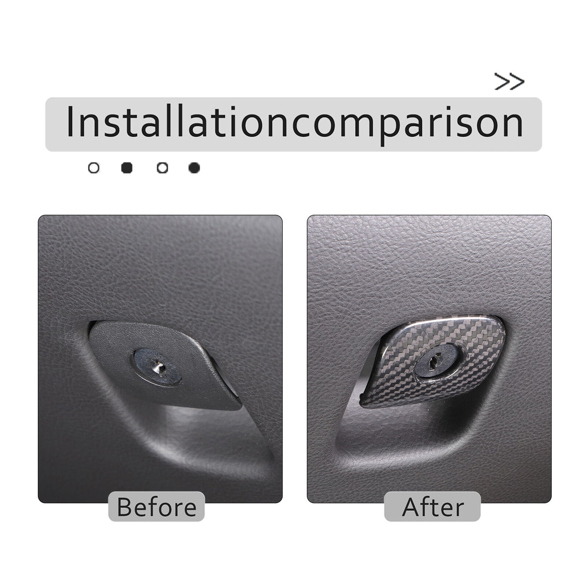 Real Carbon Fiber Interior Center Console trim For Corvette C6 2005-2013 118