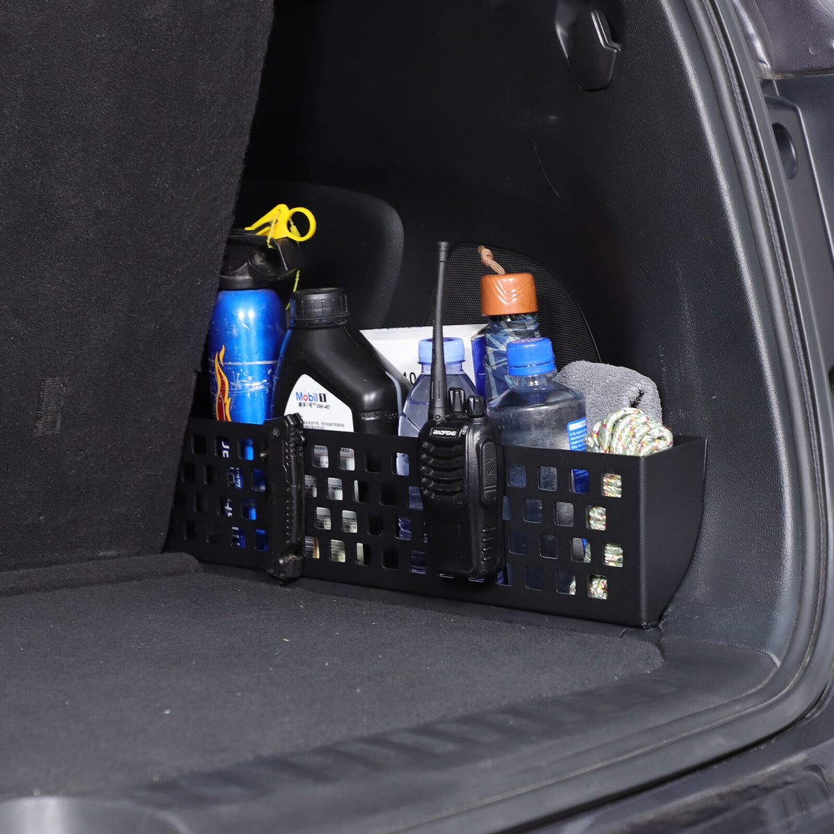 Right Trunk Side Storage Baffle Box Tray Molle Panel For Honda Pilot 2016-2022 7