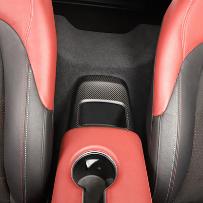 Matte Real Carbon Fiber Interior Trim Cover Accessories For Toyota Supra A90 19+ 54