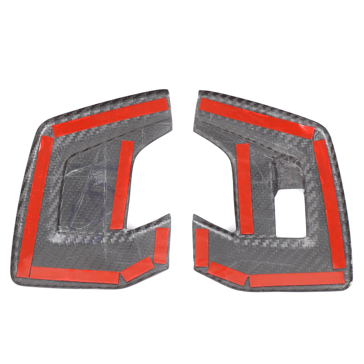 Real Carbon Fiber Rear Door Switch Cover Trim For Lamborghini Urus 2018-21 US 10