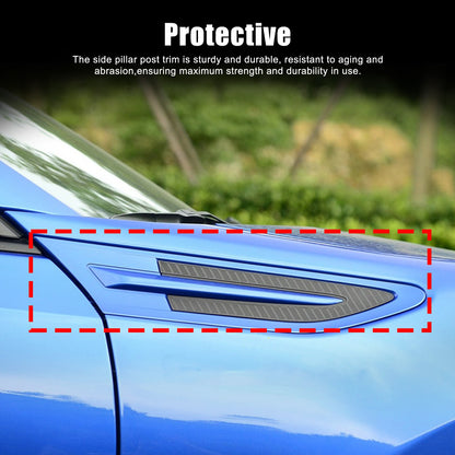 Real Carbon Fiber Side Fender Airvent Trim For Toyota 86 16-20/Subaru BRZ 12-20 14