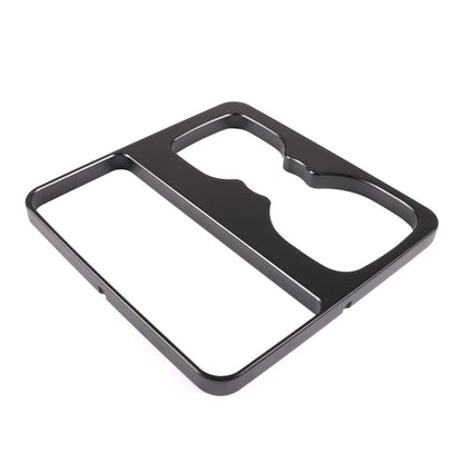Black Aluminum Cup Holder Spacer Riser For Land Rover Defender L663 2020-2021 4