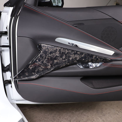 Forged Real Carbon Fiber Full Interior Set Cover Trim Kit For Corvette C8 20-25 - Variants 16-20 35