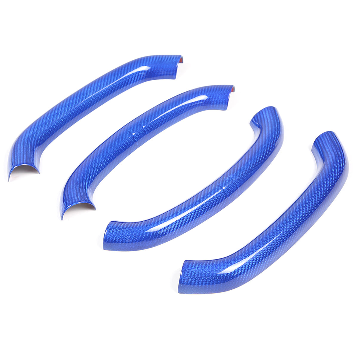 Blue Real Carbon Fiber Full Interior Set Decor Trim Kit for Corvette C8 20-25 - Variants 11-15 44