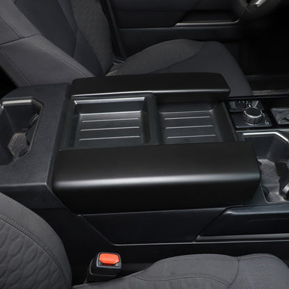 Matte Black ABS Interior Decoration Cover Trim Kit For Toyota Tundra 2022-26 US - Variants 21-25 41