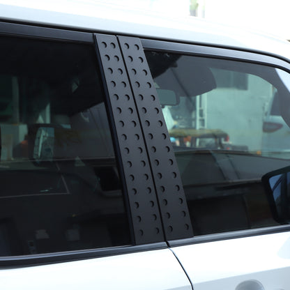 Black Alloy Window Center Pillar Trim Panel For Toyota Land Cruiser LC250 24+ 8