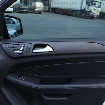 Wood Grain Door Panel Trim For Benz ML W166/GLE W166/GLS/X166/GL X164 13-19 US 2