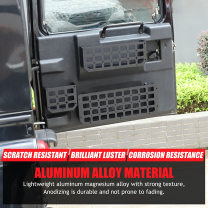 Tailgate Molle Panel Storage Basket For Land Rover Defender L316 2004-2018 54