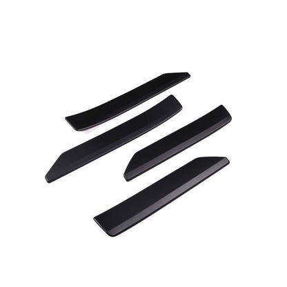 Matte Black Interior Door Panel Decorative Trim For Toyota Tun-dra 2014-2021 2