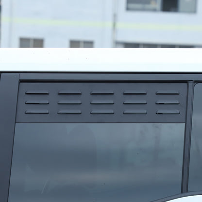 Front & Rear Window Louver Air Vent Trim For Toyota Land Cruiser Prado LC250 24+ 22