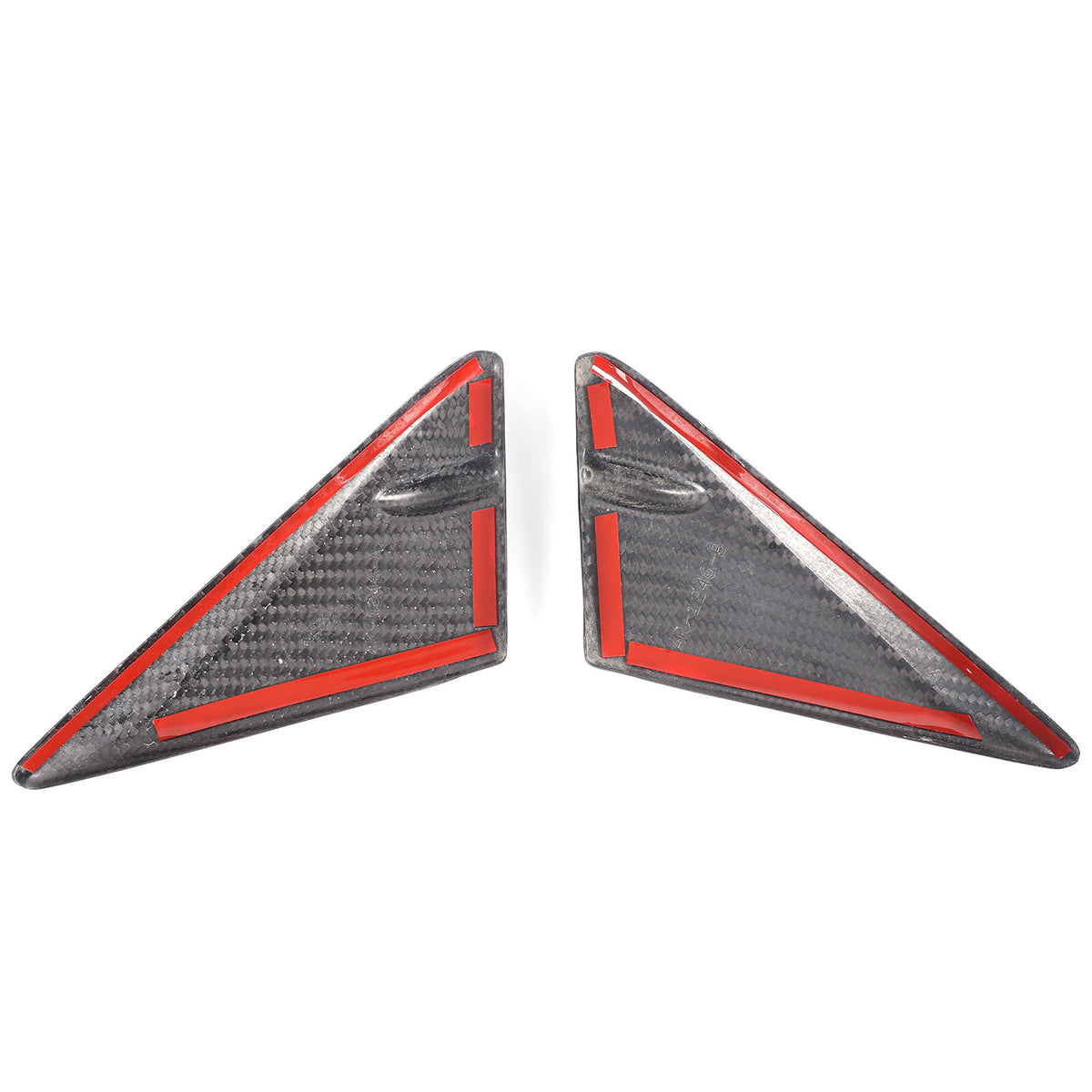 Real Carbon Front Triangle A-Pillar Cover For Lexus RC F GT3 Track ART 14-22 US 9