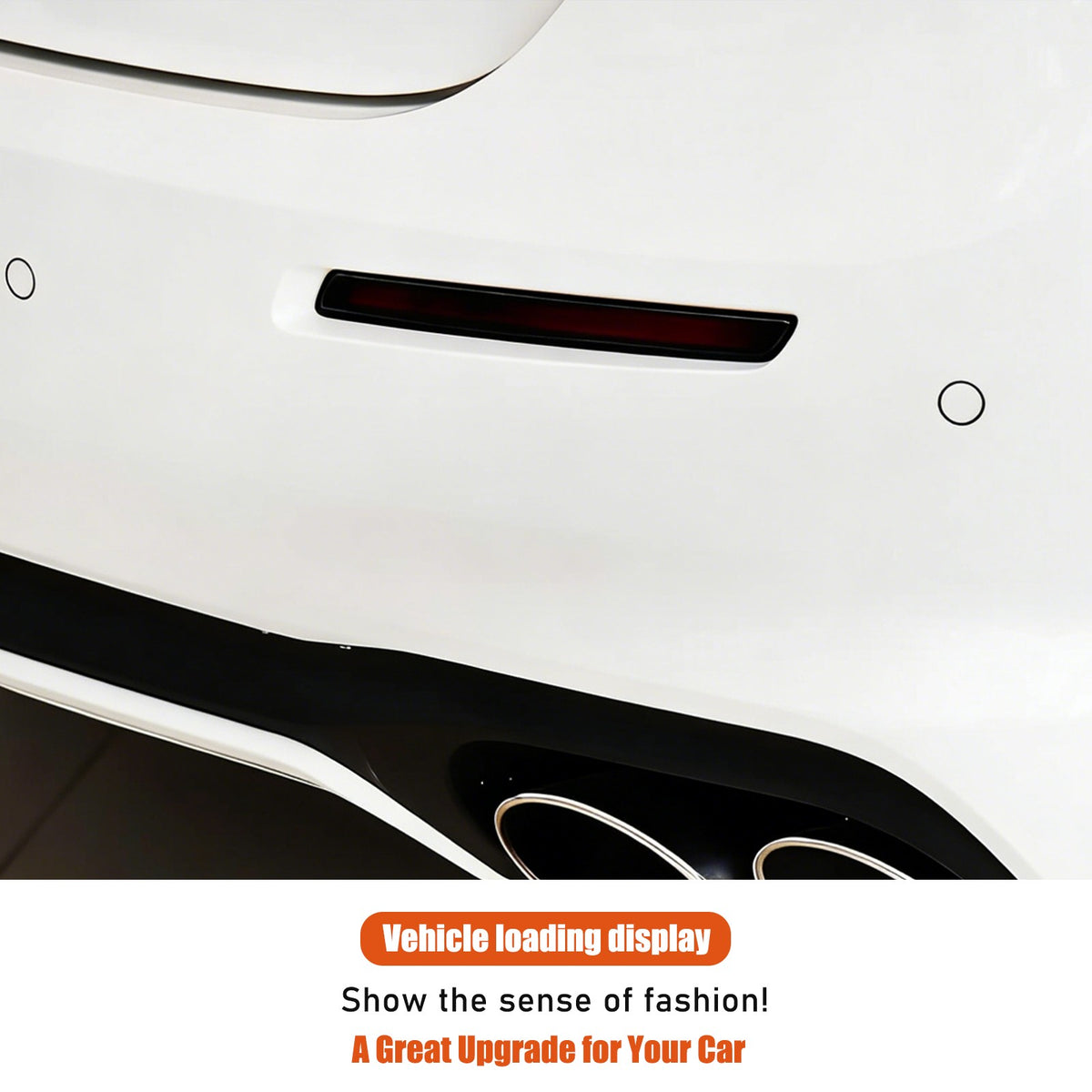 Smoked Black Rear Fog Tail Light Lamp Cover Trim For Maserati Ghibli 18-23 US 21