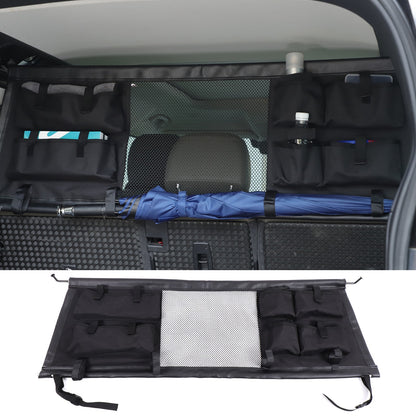 Rear Trunk Cargo Organizer Isolation Net W/ Bag For LR Defender 110 L663 20-23 20