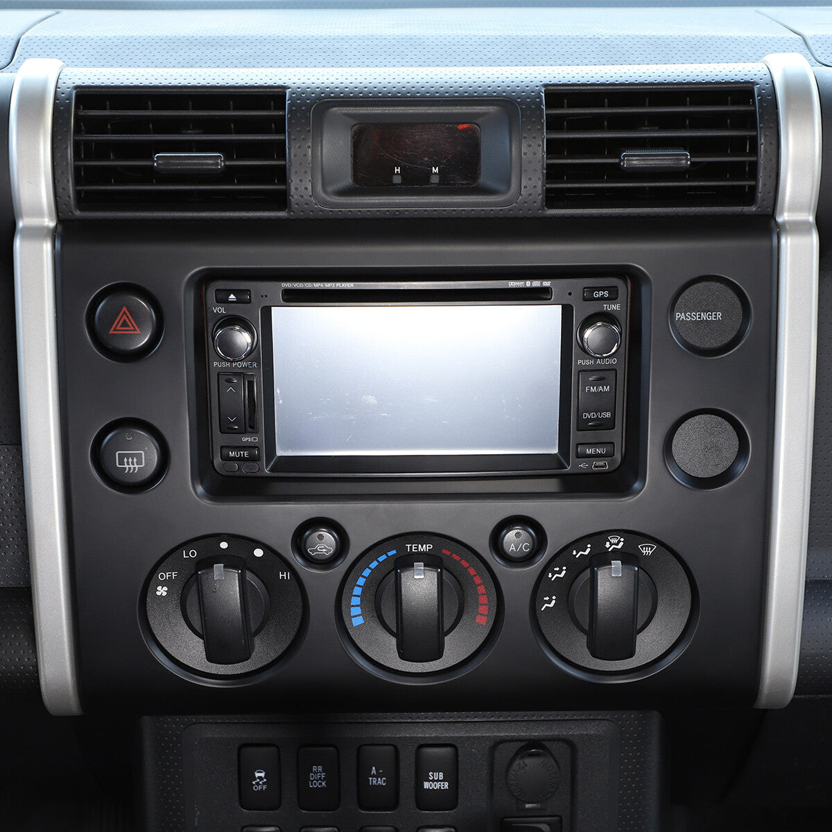 Matte Black ABS Interior Full Set Cover Trim Kit Set For FJ Cruiser 2007-2021 - Variants 1-5 28