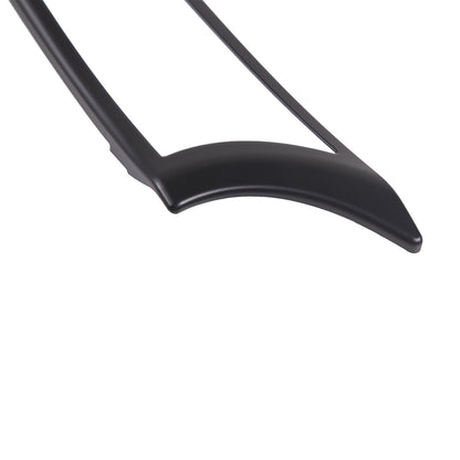 Matte Black Inner Door Handle Frame Cover Trim Fit For 2013-24 Jaguar F-TYPE US 2