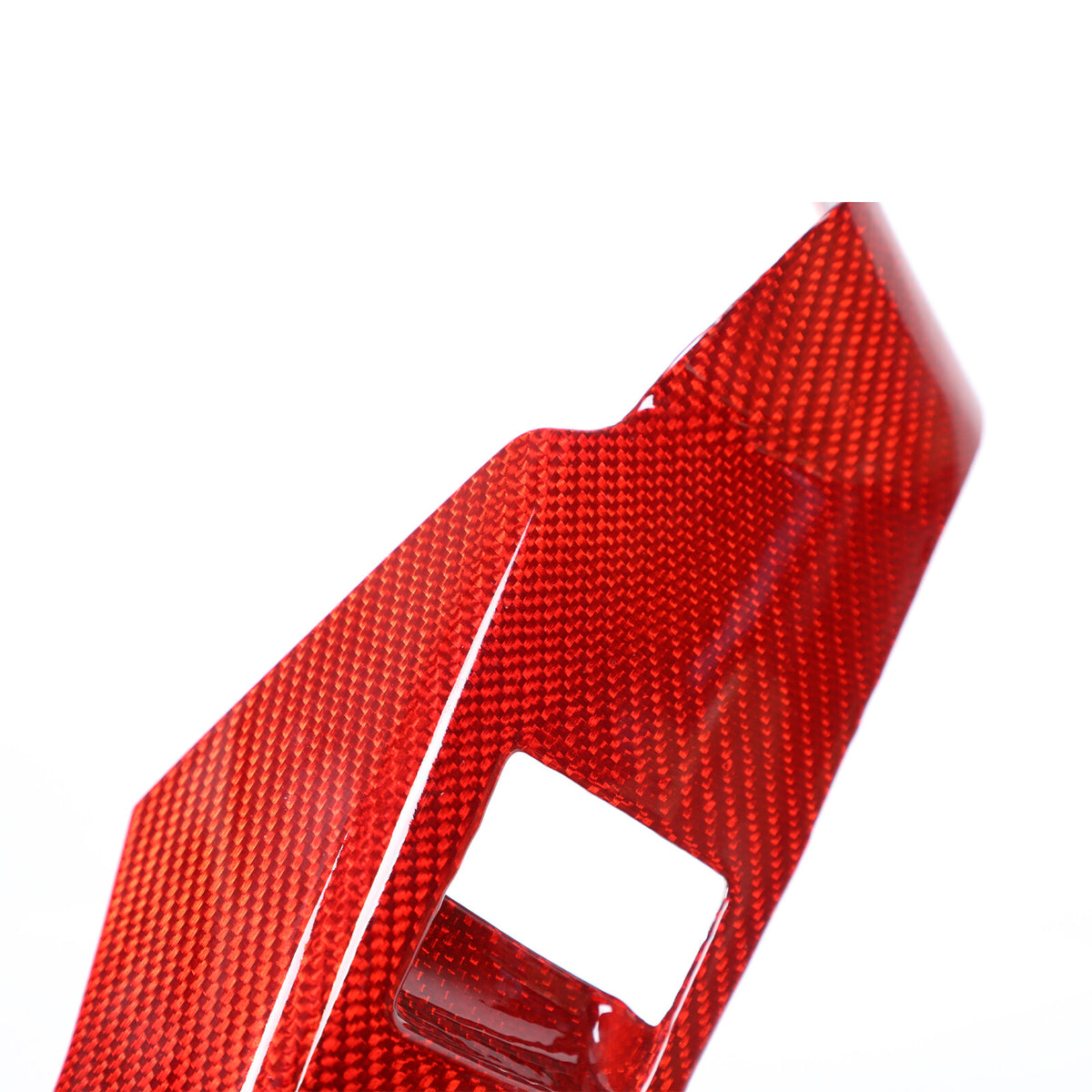 Red Carbon Fiber Window Lift Button Panel Cover Trim For Corvette C7 2014-2019 14