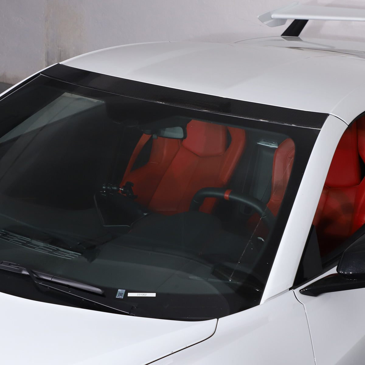 Real Carbon Fiber Full Exterior Set Decor Cover Trim Kit For Corvette C8 2020-26 170