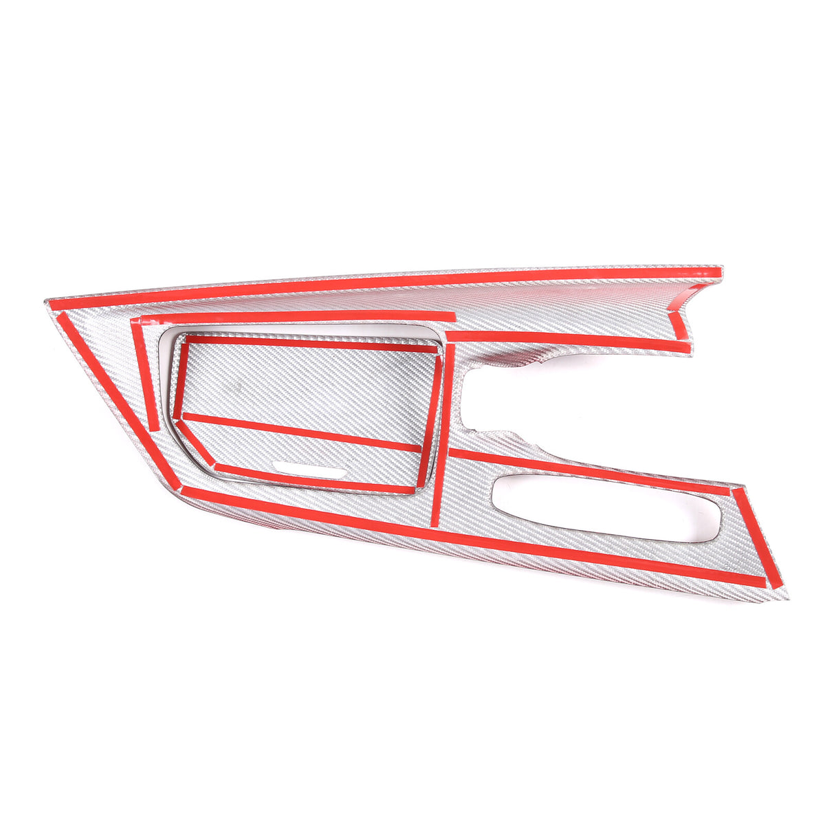 Red Center Console Gear Shift Panel Decor Cover Trim for Corvette C8 2020-25 9
