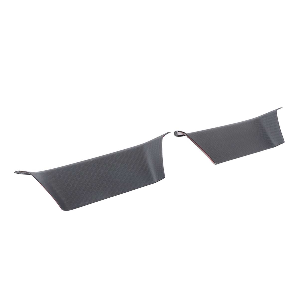 Matte Real Dry Carbon Fiber Seat Headrest Cover Trim For Lamborghini URUS 18-23 3