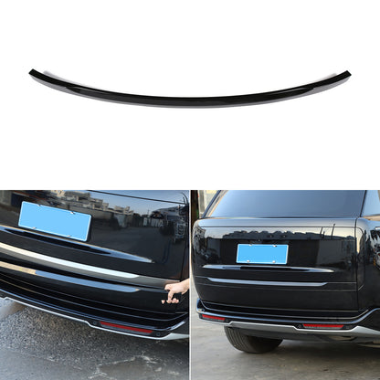 Glossy Black ABS Tailgate Trunk Handle Cover Trim For Range Rover Vogue 2023-24 4