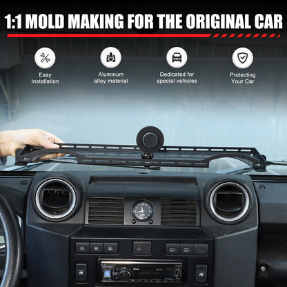 Magnetic Phone Holder Dashboard Storage Box For Land Rover Defender 2004-2018 14