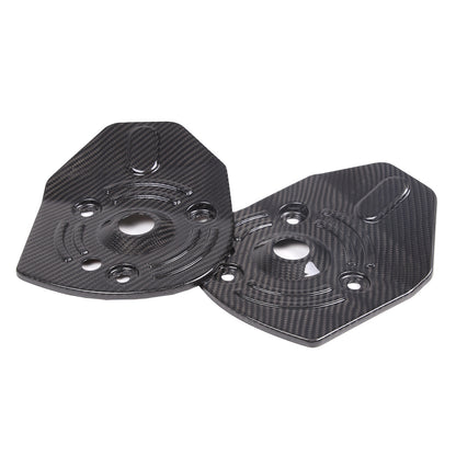 Real Carbon fiber Engine Bay Corner Shock Tower Cover Trim Set For Corvette C8 20
