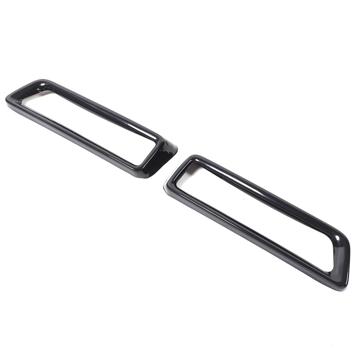 Glossy Black Rear Exhaust Tail Pipe Cover Trim For Cadillac Escalade 2021-2024 8