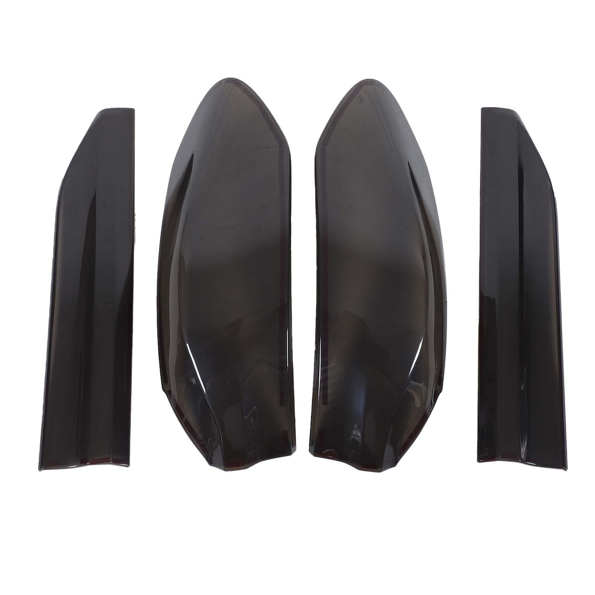 Smoked Rear Tail Light Guard Decor Cover Trim Bezels For BMW X6 G06 2020-2026 US 17