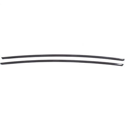 Real Carbon Fiber Door Window Sill Trim Decor Strips For Corvette C6 2005-2013 16