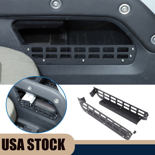Center Console Lower Side Storage Molle Panel Box For LR Defender L663 20+ US 1