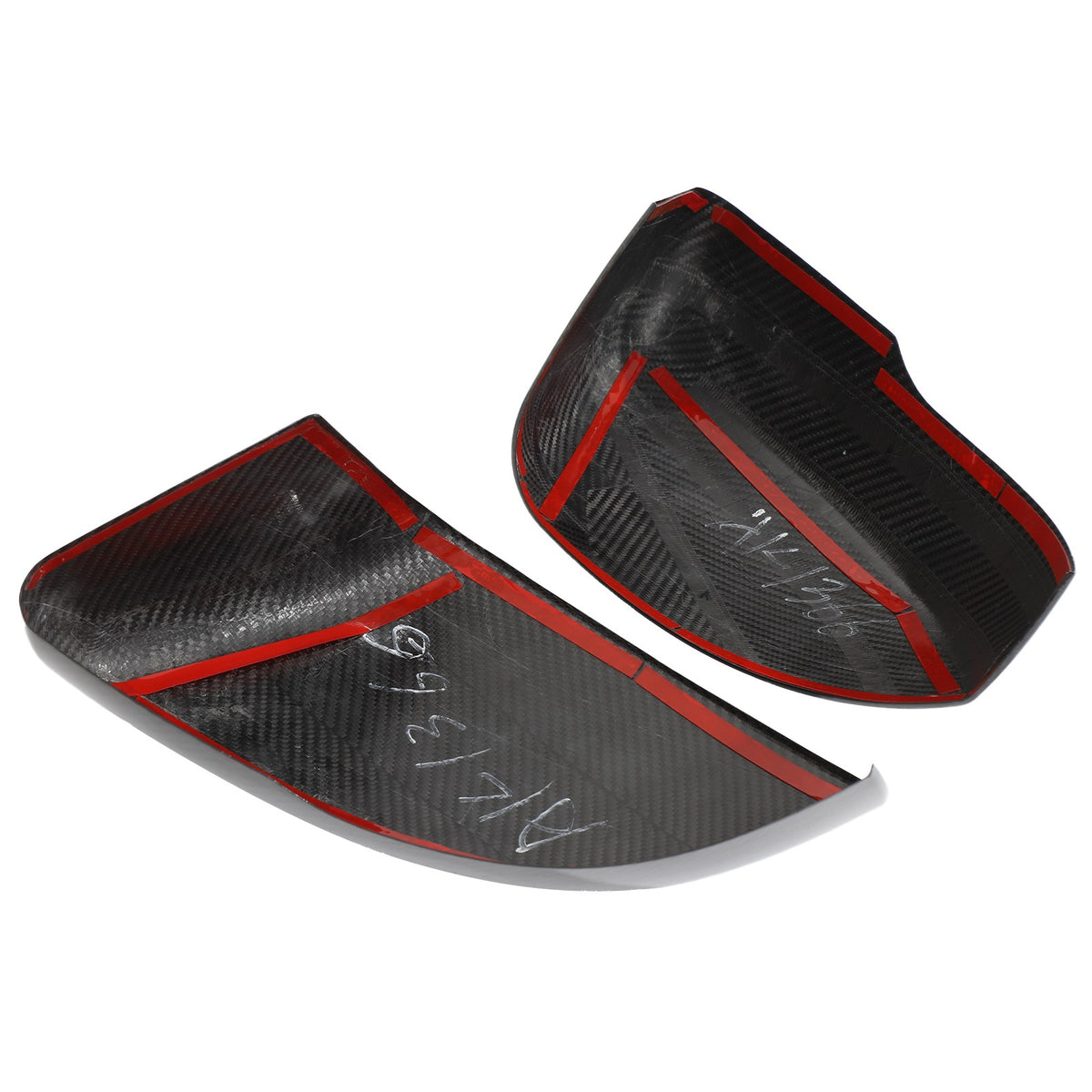 Real Carbon Fiber Exterior Mirror Cover Trim For LR Range Rover Sport L494 14-22 14