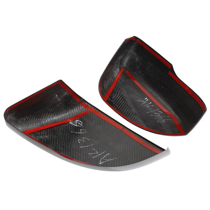 Real Carbon Fiber Exterior Mirror Cover Trim For LR Range Rover Sport L494 14-22 14