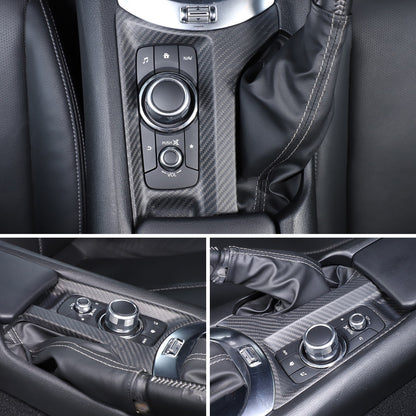 Matte Real Dry Carbon Fiber Interior Full Trim For Mazda MX-5 Miata 2016-2026 15